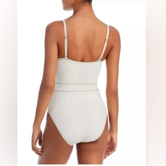 NWT White Corset One Piece - Picture 2 of 6